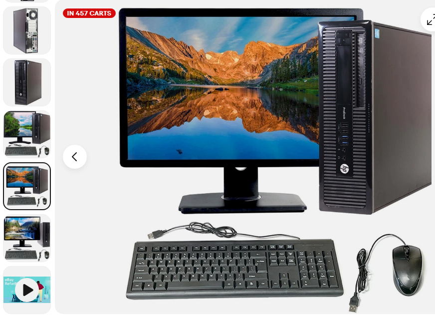 Desktop and All In One Computers Auctions and Deals
